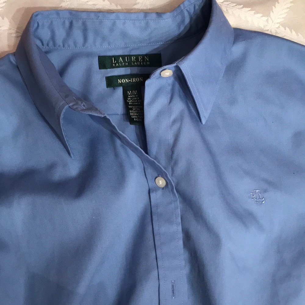 Women’s Ralph Lauren Button Up Medium NEVER WORN